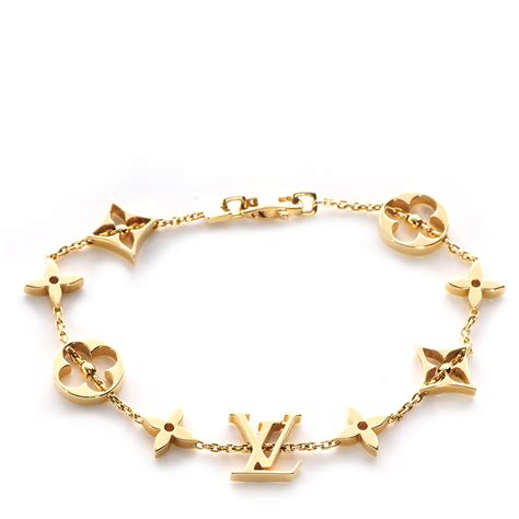 bracciale lv monogram|louis vuitton charm bracelet.